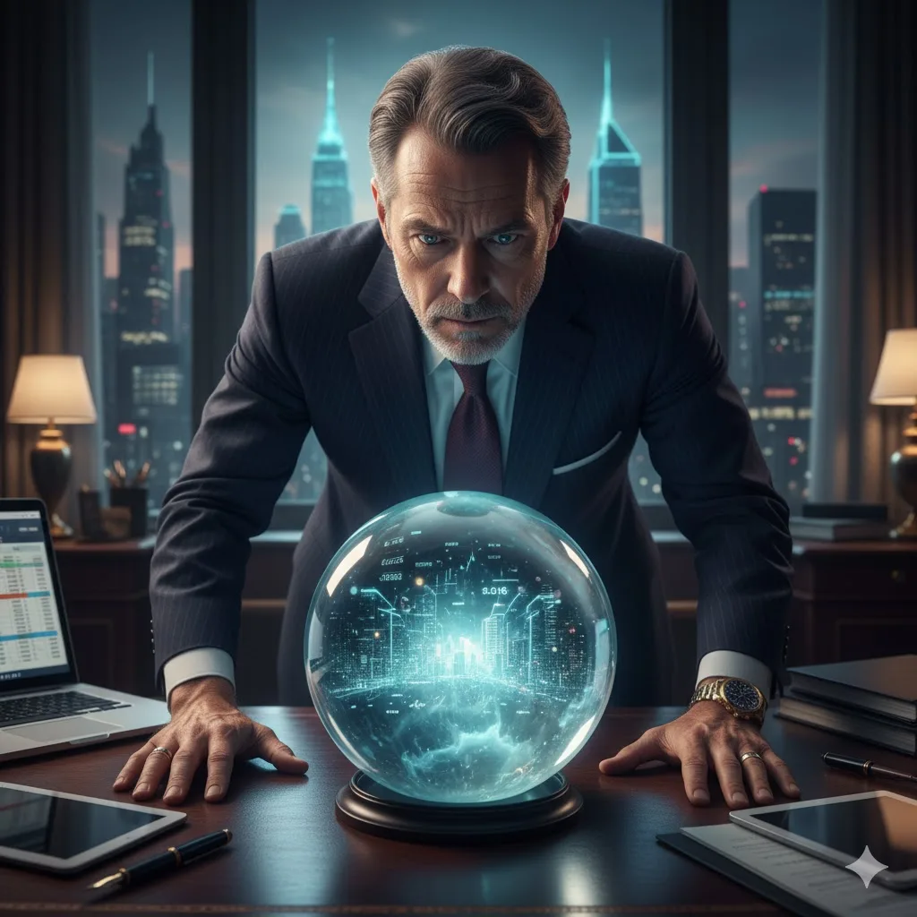 Tratar de predecir el futuro financiero