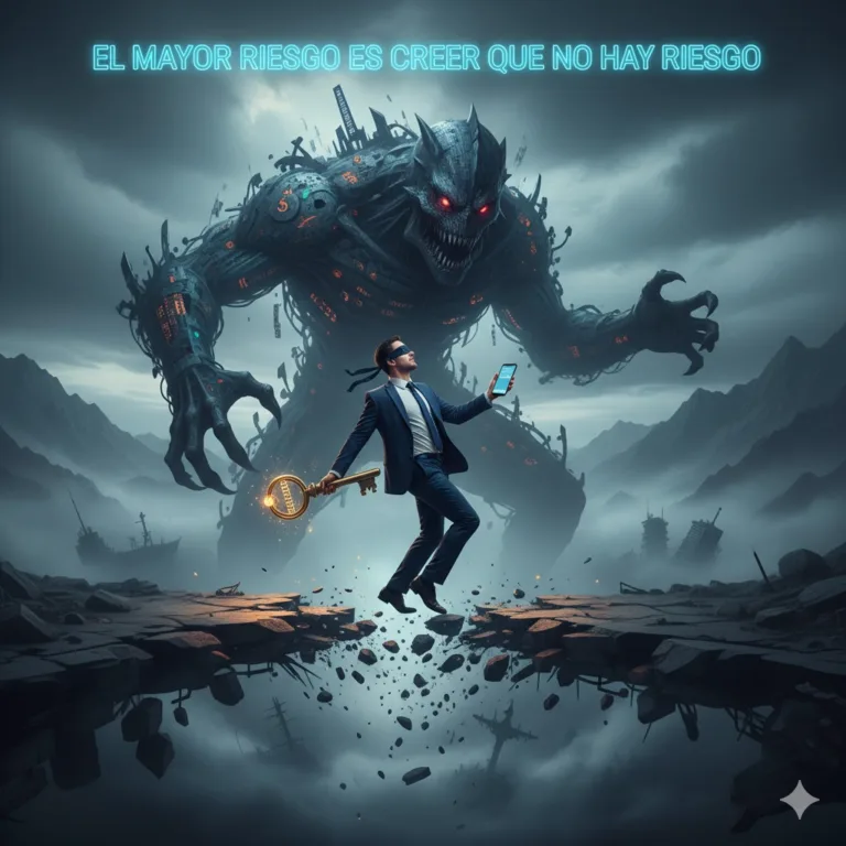El riesgo es creer que no hay riesgo