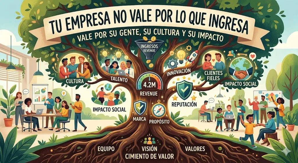 Tu empresa no vale por lo que genera