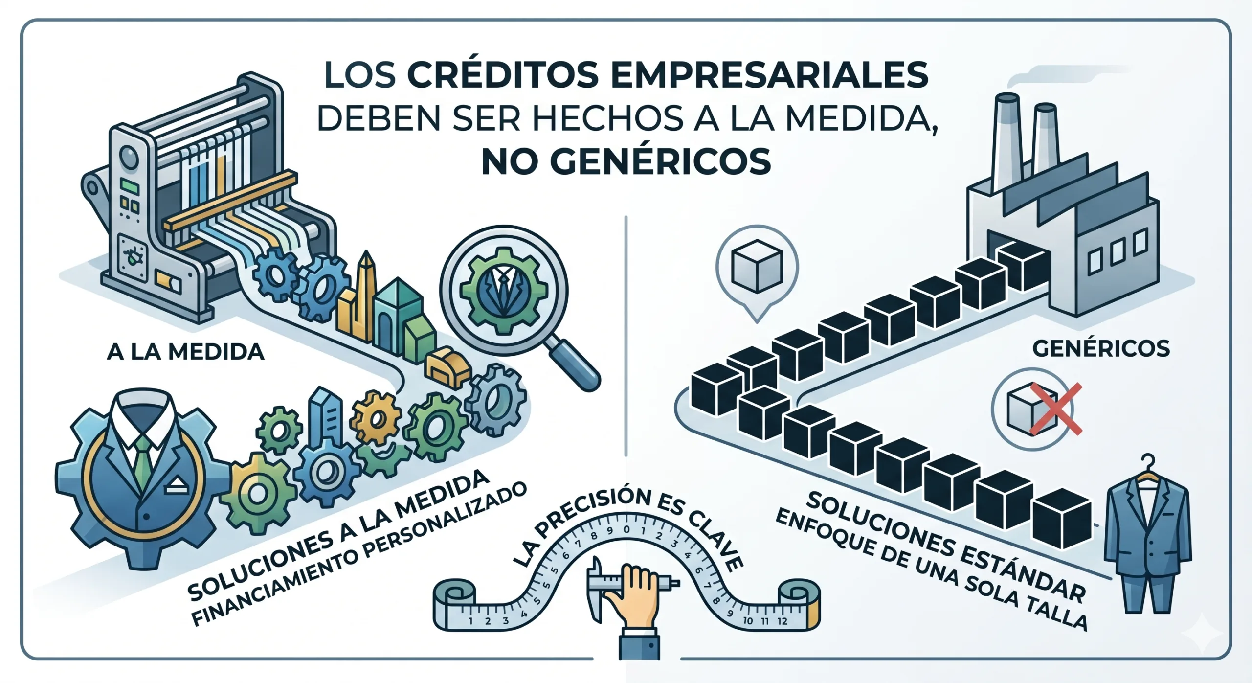 Los créditos no son una "talla única"